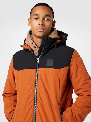 Alife and Kickin Between-Season Jacket in Orange