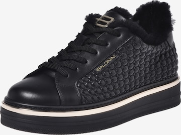 BALDININI Sneakers laag in Zwart: voorkant