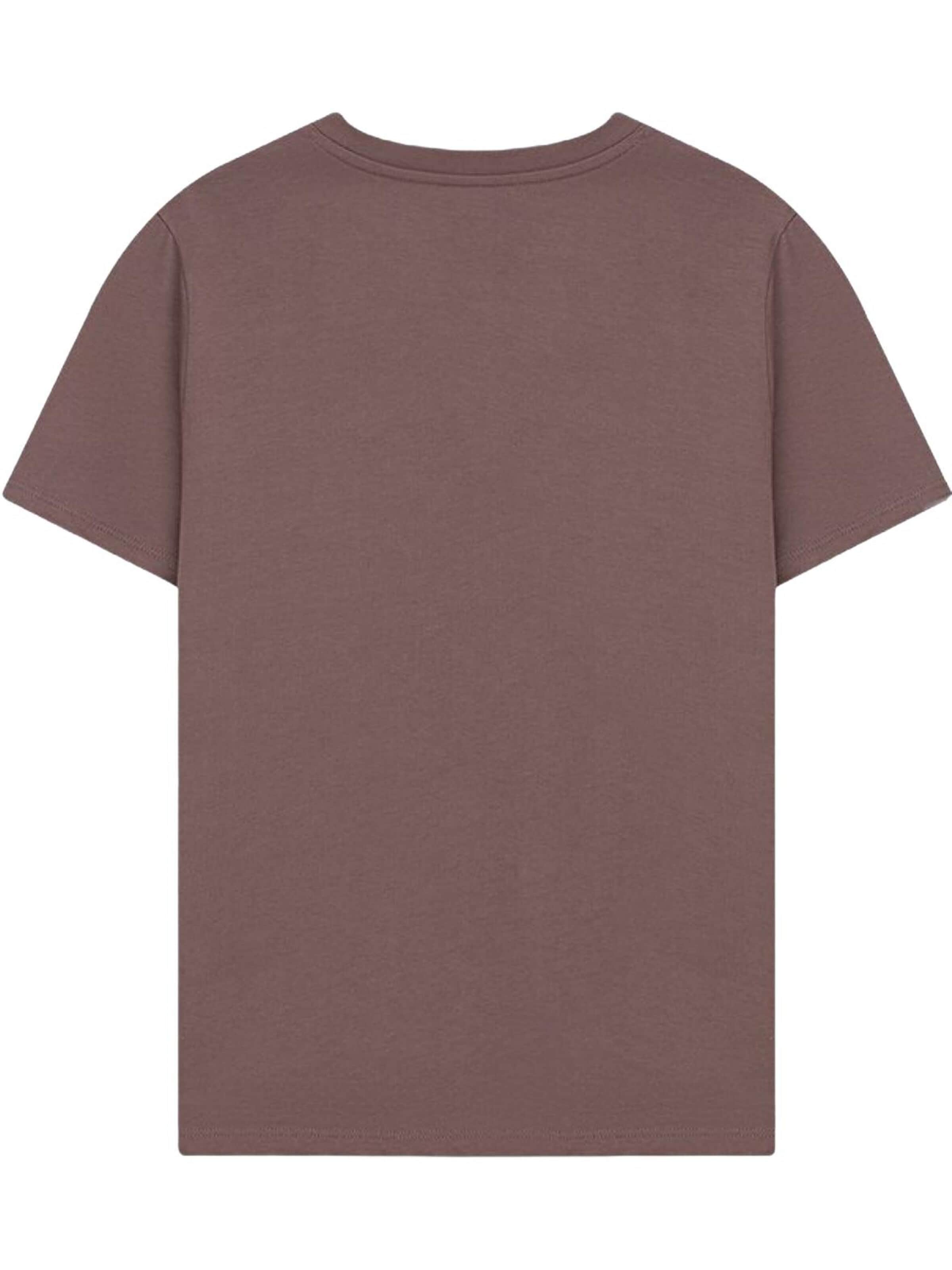 LTB Jeans Shirt 'LTB Jeans Damen Basic T-Shirt' in Brown