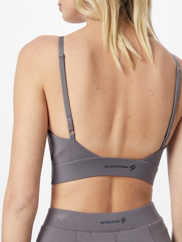 Superdry Sporttop in Grau