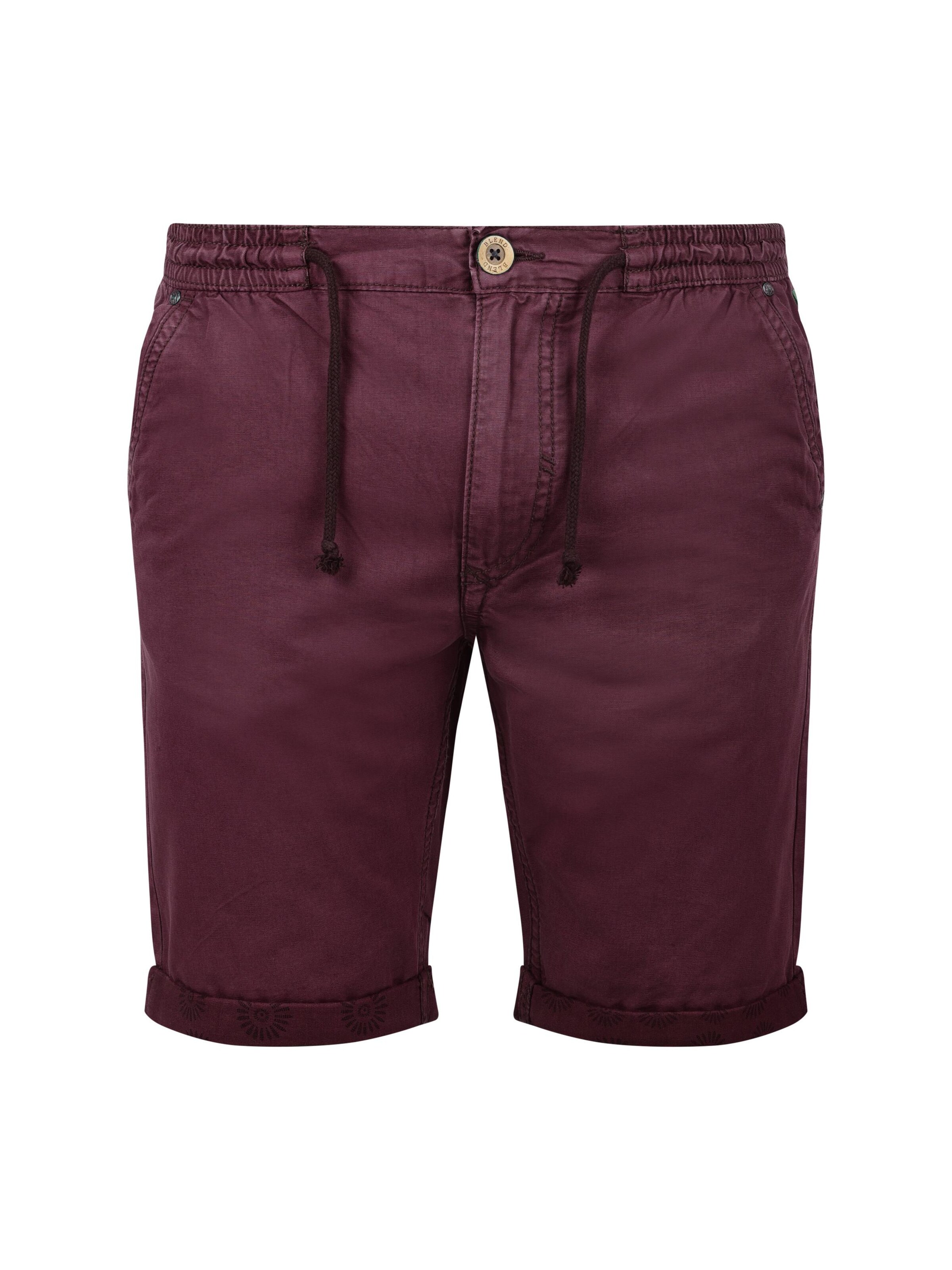 BLEND Regular Chino 'BHClaudio' in Rood: voorkant