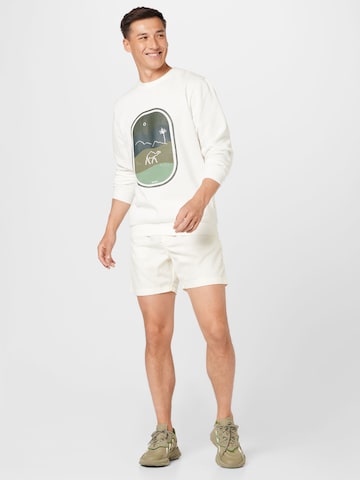 Sweat-shirt 'Sahara' Shiwi en blanc