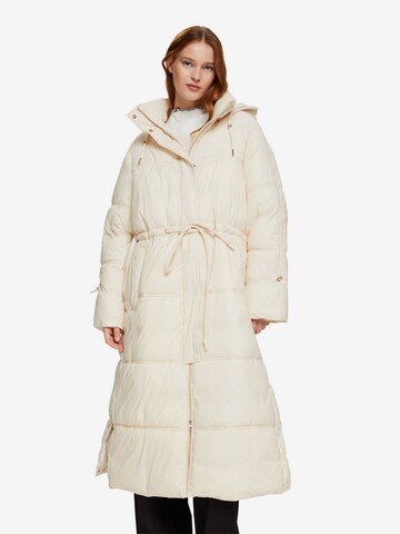 ESPRIT Between-Seasons Coat in White: front