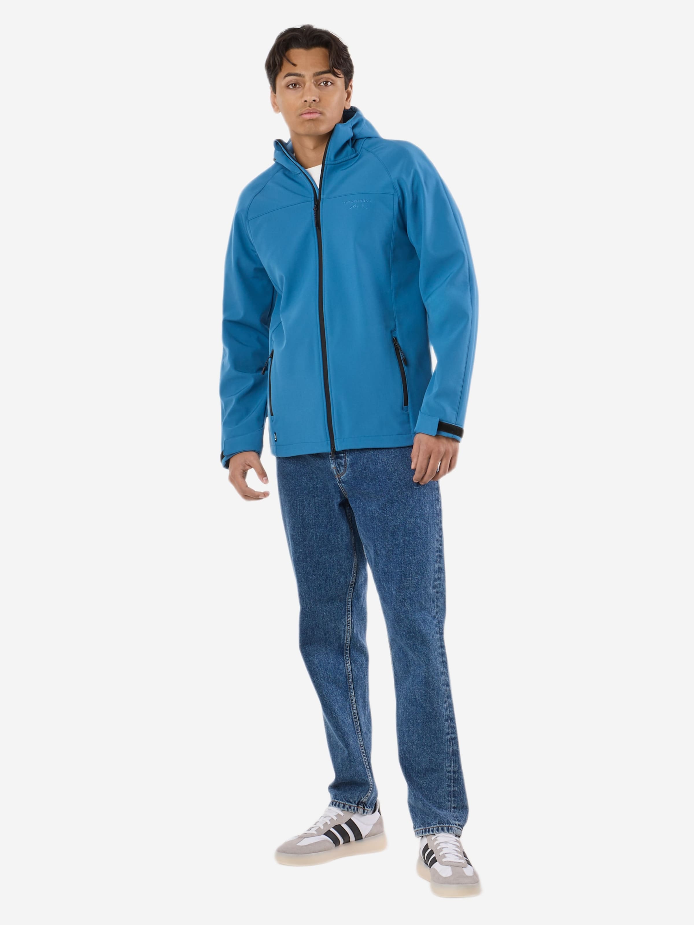 SWEDEMOUNT Outdoorjas 'Tromsö' in Blauw