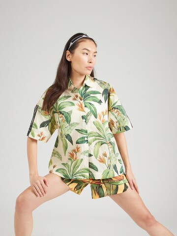 ADIDAS SPORTSWEAR - Blusa funcional 'FARM PRM' en blanco: frente