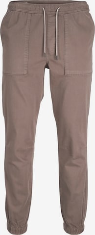 JACK & JONES Pants in Brown: front