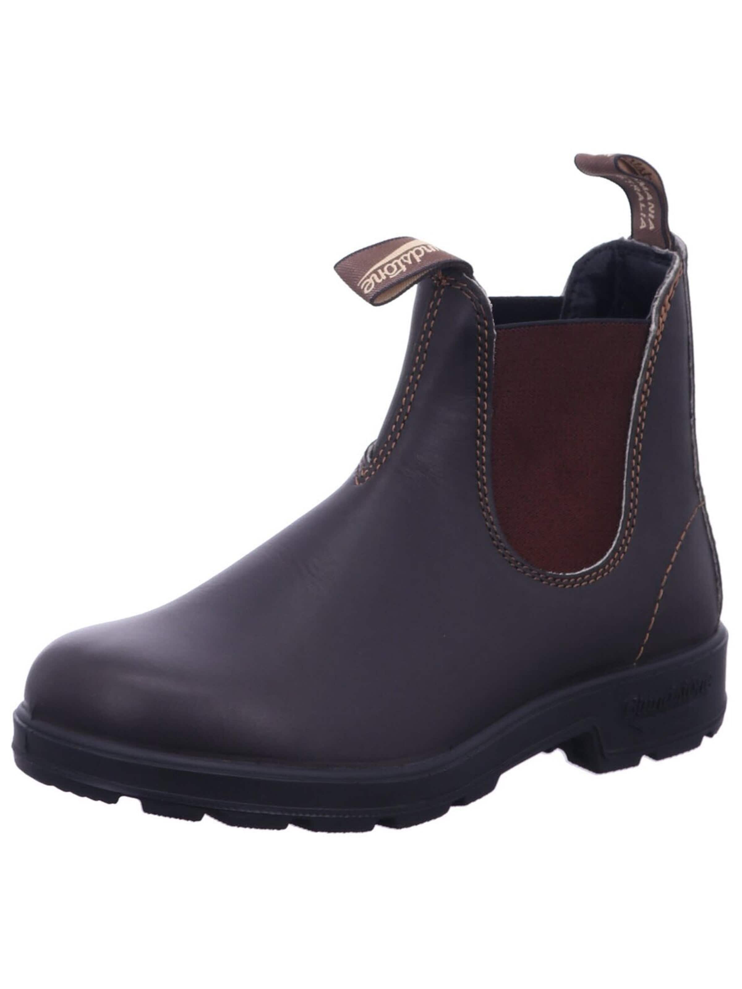 Blundstone Boots 'Schnürstiefelette Herren 500 Echtleder in schwarz' in Black: front