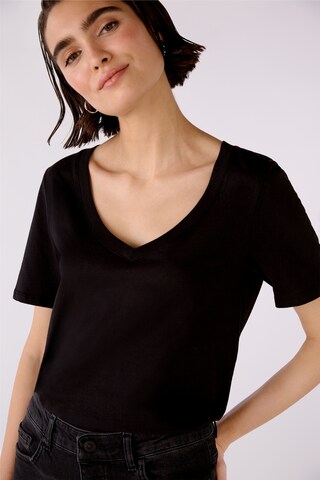 OUI T-Shirt 'CARLI' in Schwarz