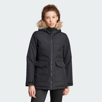 ADIDAS SPORTSWEAR Winter parka 'Paveric' in Black: front