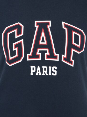 Gap Tall Тениска 'PARIS' в синьо