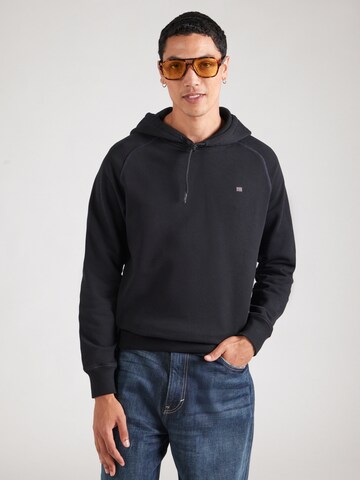 NAPAPIJRI Sweatshirt 'B-Nedles' i svart: framsida