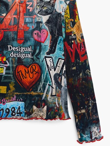 T-Shirt Desigual en mélange de couleurs