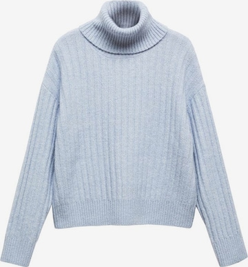 Pull-over 'Taldorin' MANGO en bleu : devant