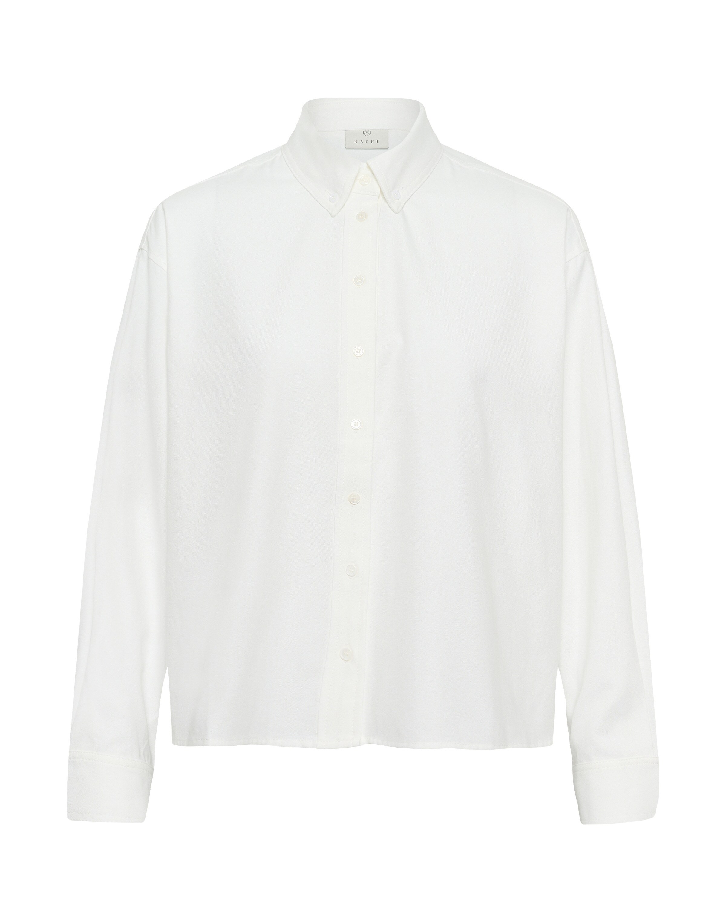 Kaffe - Blusa 'Vaiana' em branco: frente