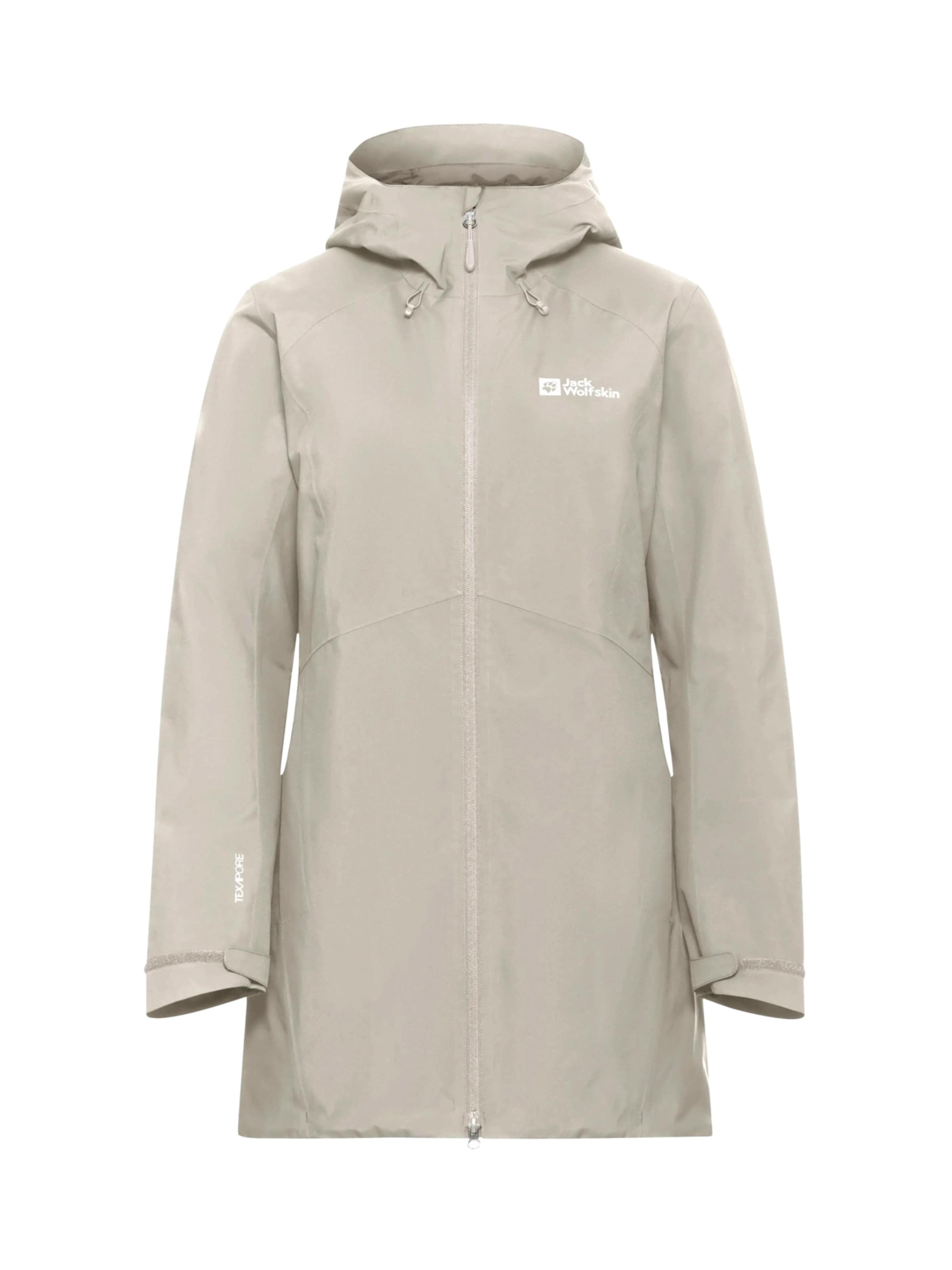 Giacca invernale 'Heidelstein' di JACK WOLFSKIN in beige: frontale