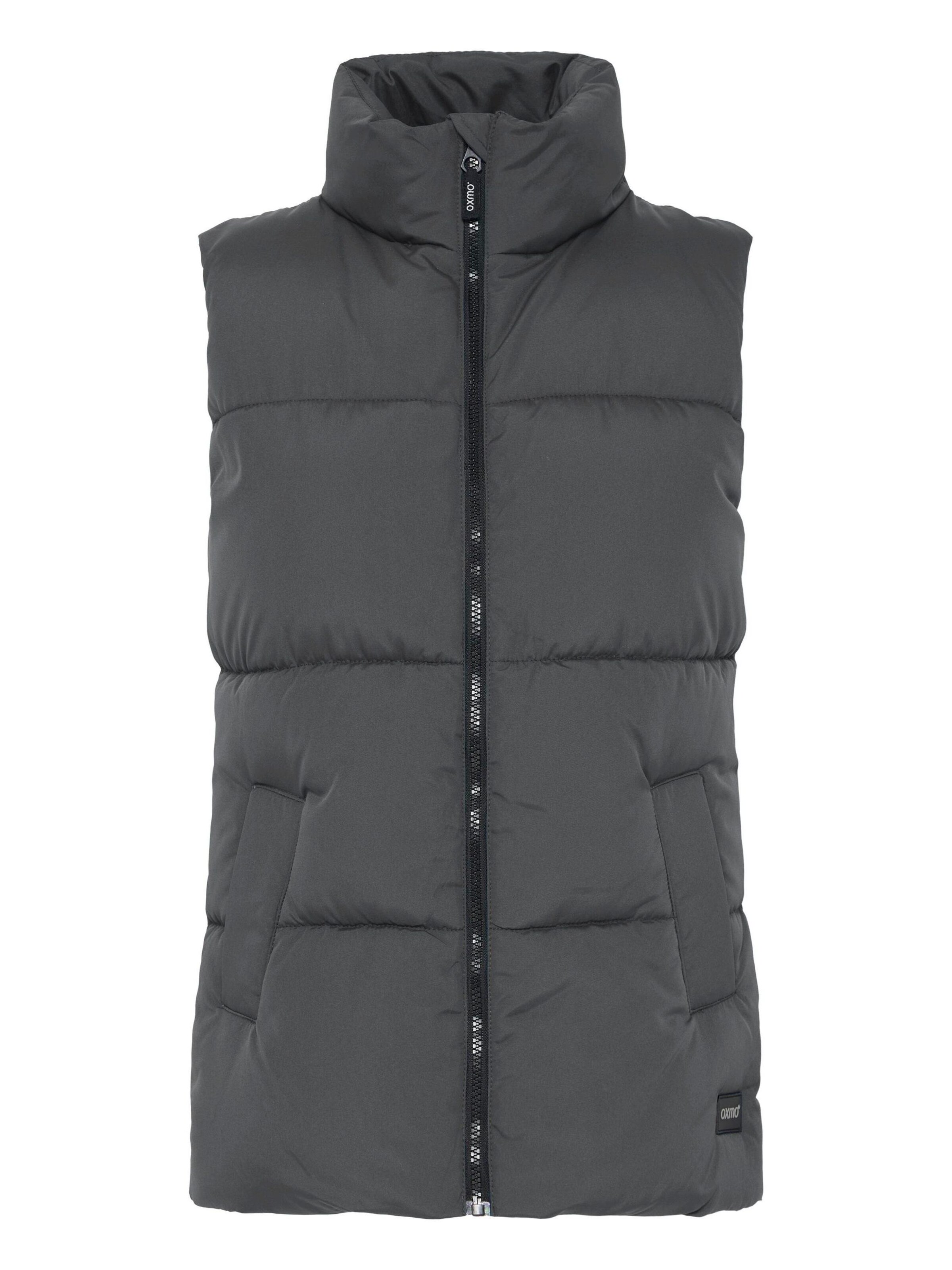 Oxmo Vest ' OXMINNA ' in Grey: front