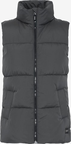 Oxmo Steppweste ' OXMINNA ' in Grau: Vorderseite