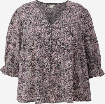 QS Blouse in Roze: voorkant