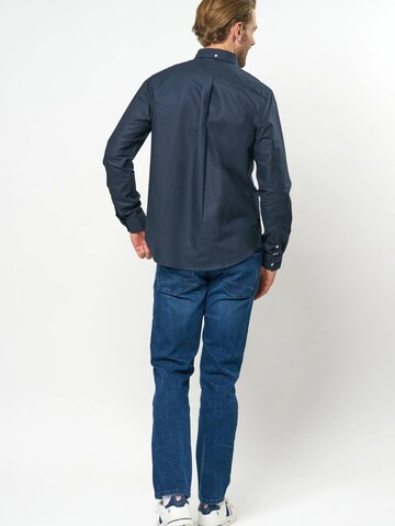 U.S. POLO ASSN. Regular fit Overhemd in Blauw