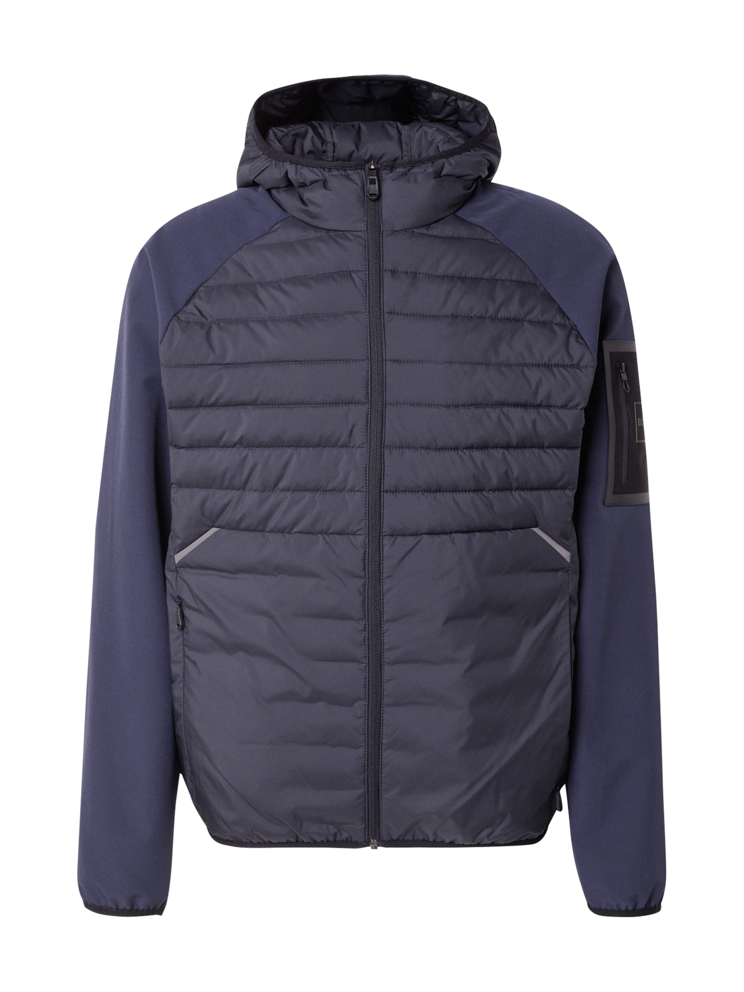 BOSS Between-Season Jacket 'J_Urbanex' in Blue: front