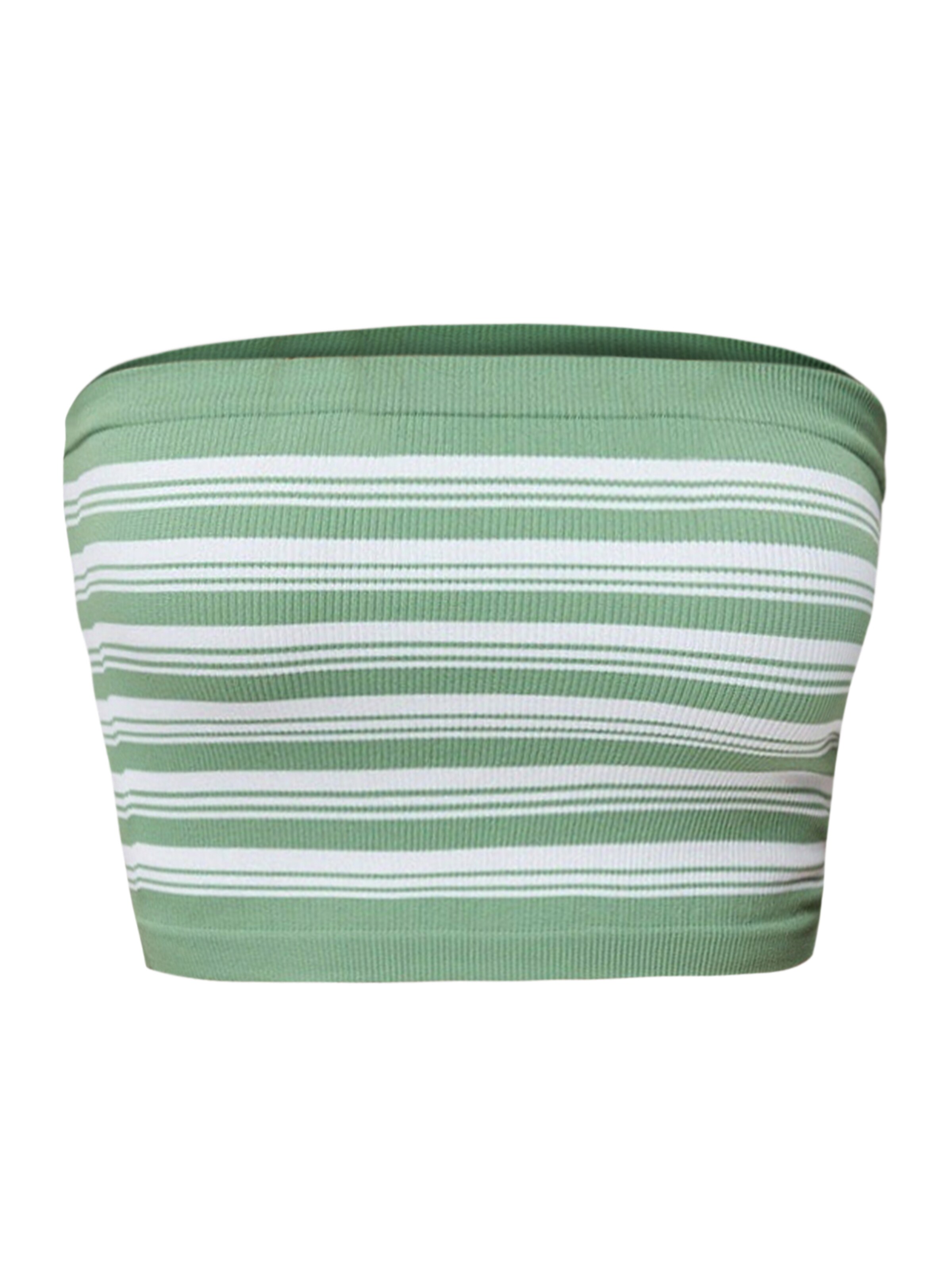 No Matter What Top in Grün: Vorderseite