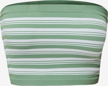 No Matter What Top in Grün: Vorderseite