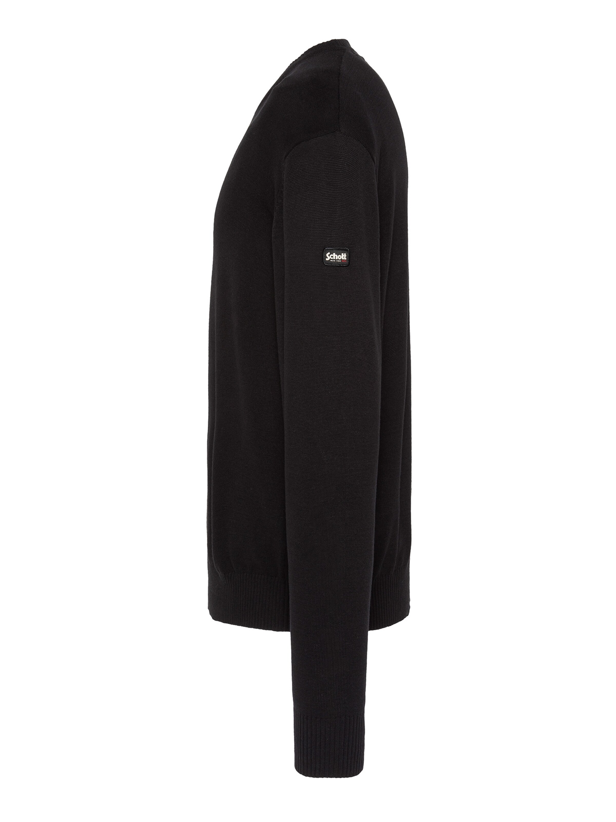 Schott NYC Sweater in Black
