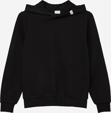 s.Oliver Sweatshirt in Black: front