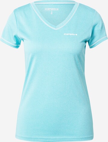 ICEPEAK Funkční tričko 'BEASLEY' – modrá: přední strana