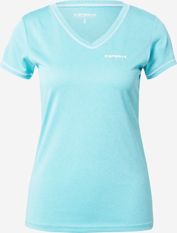 ICEPEAK Performance Shirt 'BEASLEY' in Blue: front