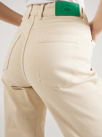 UNITED COLORS OF BENETTON Regular Jeans in Beige