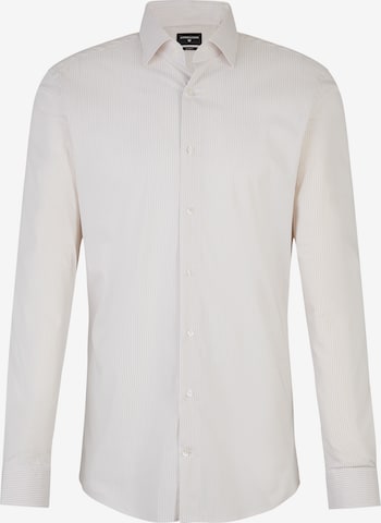 STRELLSON Slim fit Button Up Shirt in White: front