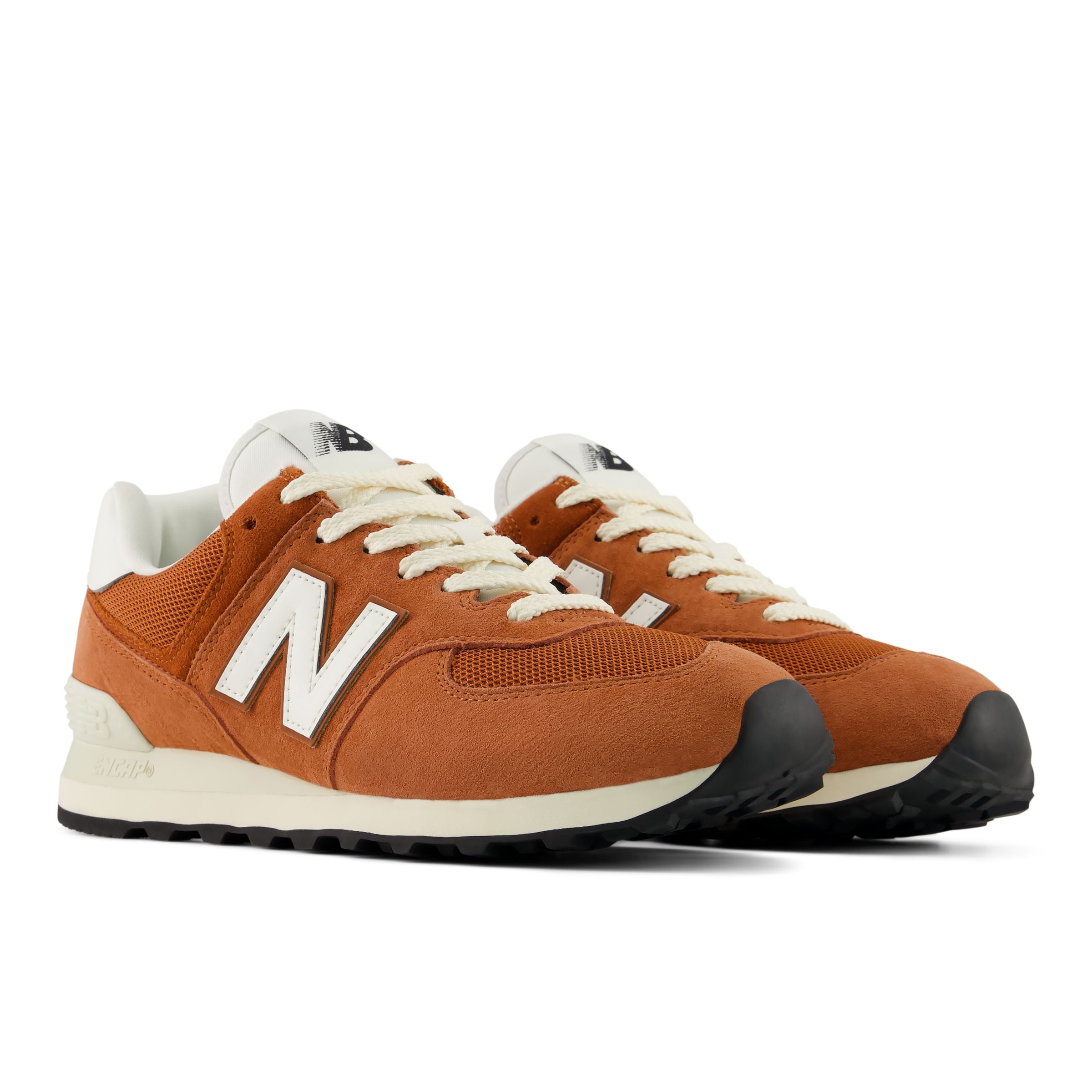 Sneaker bassa '574' di new balance in arancione