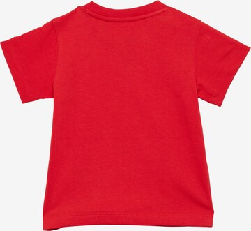 T-Shirt 'Trefoil' ADIDAS ORIGINALS en rouge