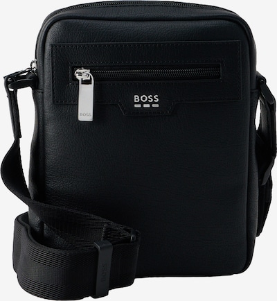 Rankinė su ilgu dirželiu 'Lewys_NS' iš BOSS, spalva – juoda, Prekių apžvalga