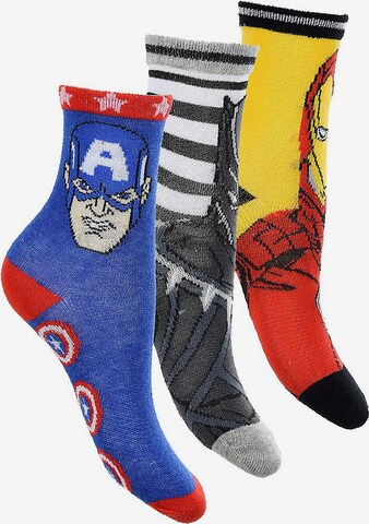 Marvel Avengers Socken in Mischfarben: front