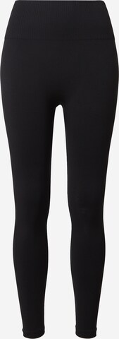 BJÖRN BORG Skinny Workout Pants 'STUDIO' in Black: front