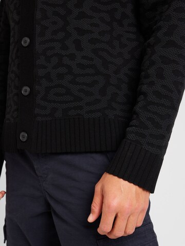 Vestes en maille 'Spuffon' HUGO en noir