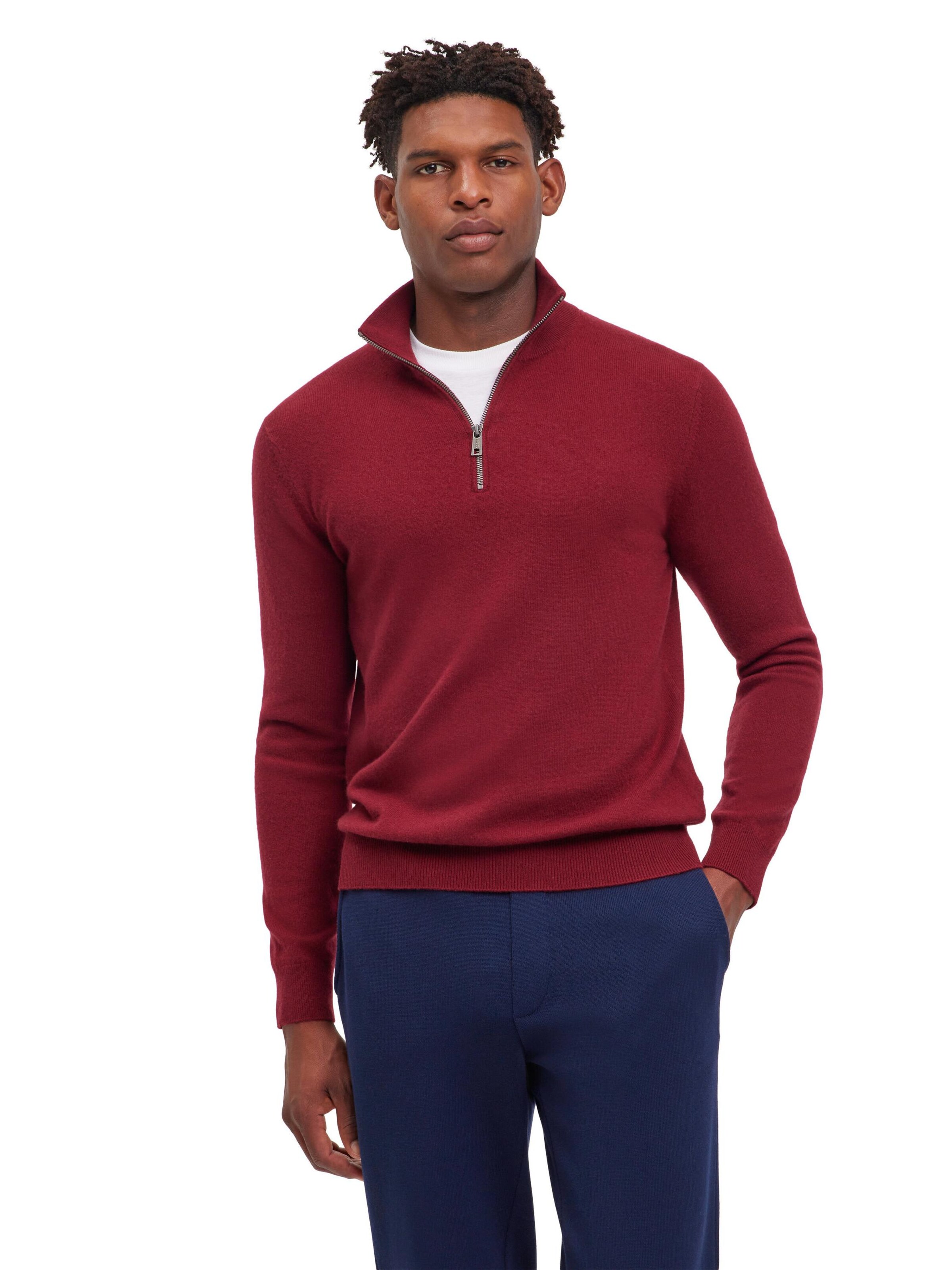 FALKE Pullover 'Pure Cashmere'‌ in Rot: Vorderseite