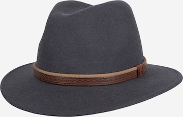 Hatland Hut 'Camillo' in Grau: Vorderseite