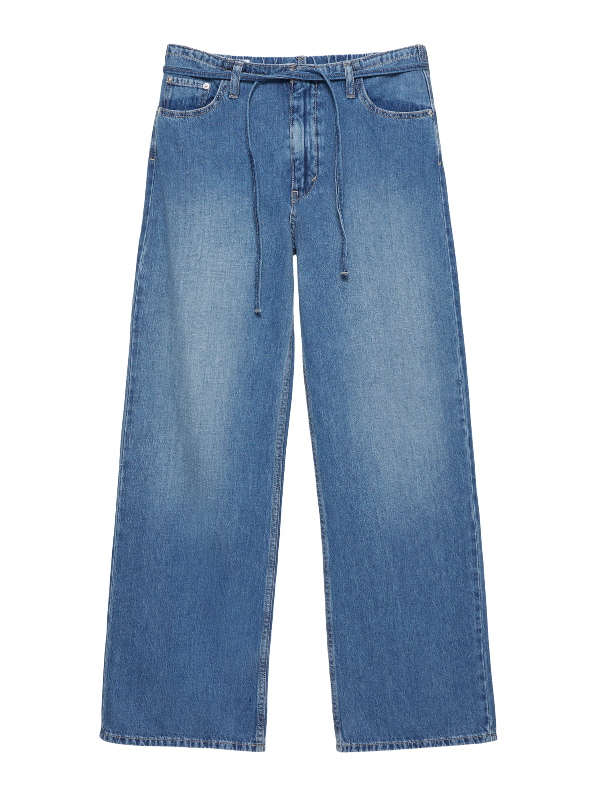 Pull&Bear Loosefit Farmer - kék: elől