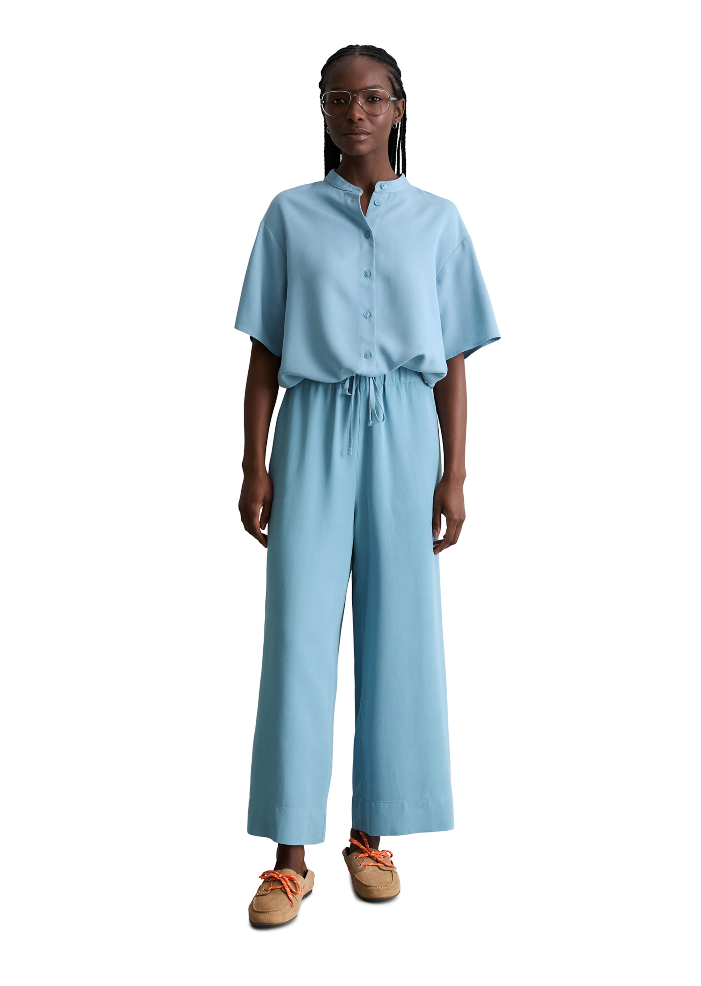 Marc O'Polo DENIM Bluse in Blau