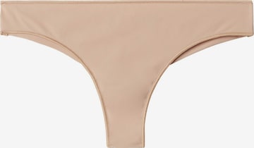 Tezenis Thong in Beige: front