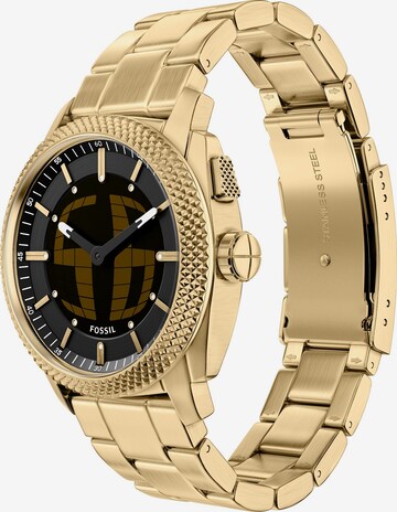 FOSSIL Analoguhr in Gold: Vorderseite