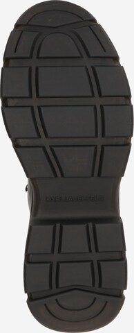 Karl Lagerfeld Veterboots 'LUNAR' in Zwart