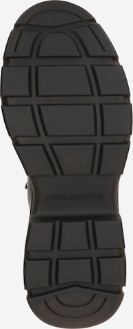 juoda Karl Lagerfeld Auliniai batai su raišteliais 'LUNAR'