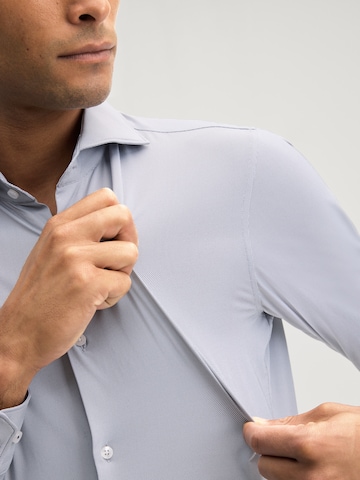 JOOP! Slim Fit Hemd in Grau