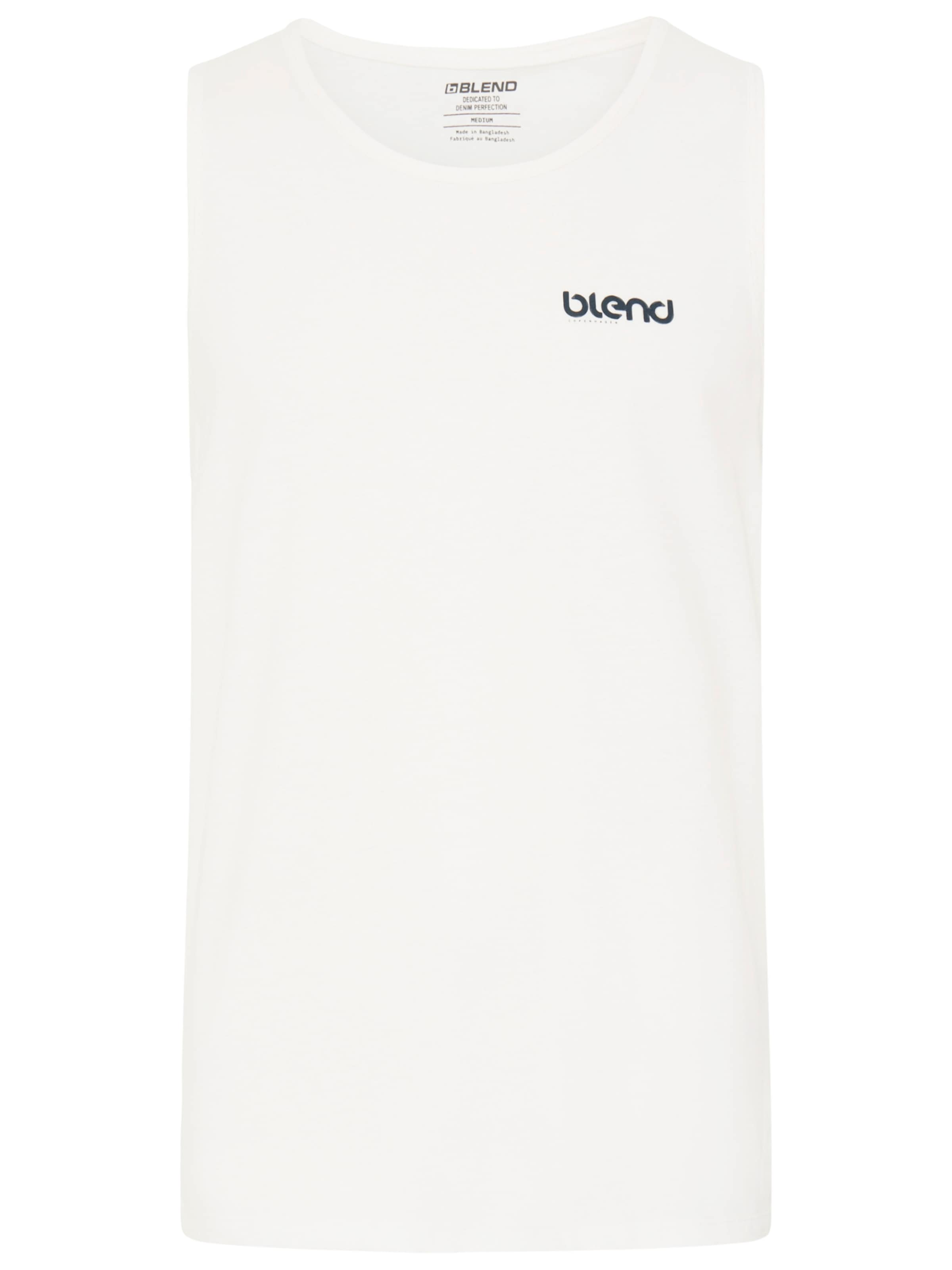 BLEND Shirt ' BHFlok ' in Wit: voorkant