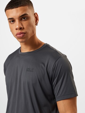 JACK WOLFSKIN Performance Shirt in Grey