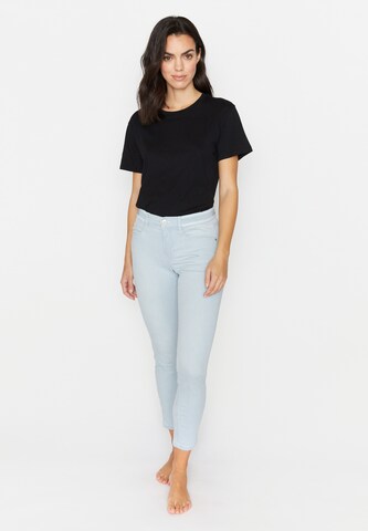 Angels Slimfit Jeans 'Ornella' in Blau